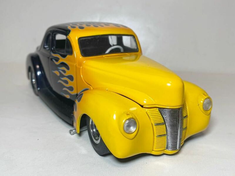 Danbury Mint 1940 Ford Hot Rod Orange And Blue 1/24 ダンバリーミント '40 フォード