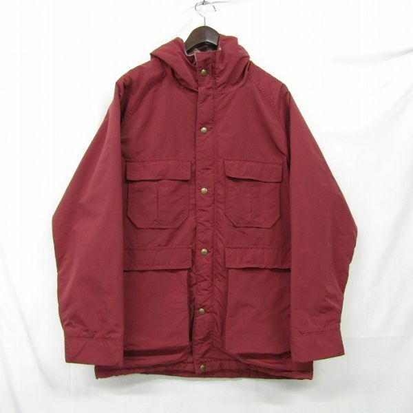 80s USA製 L.L.Bean サイズ WOMEN M バクスター ステート パーカー マウンテン パーカー レッド エルエルビーン 古着 ビンテージ 3MA2404