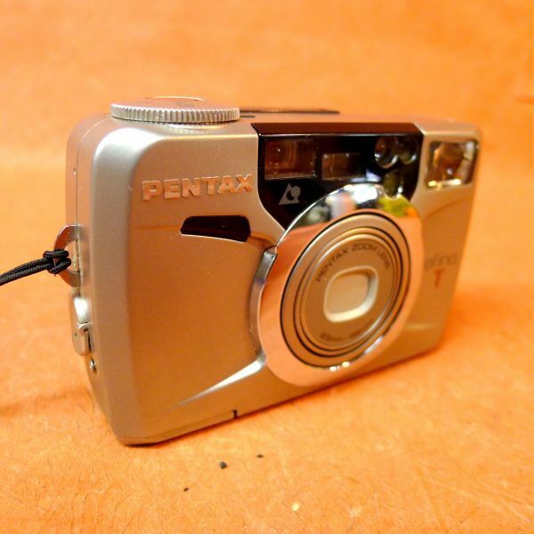 c257 PENTAX efina T ASPカメラ 23-69mm サイズ:幅約9.2cm 高さ約6cm 奥行約3.5cm/60