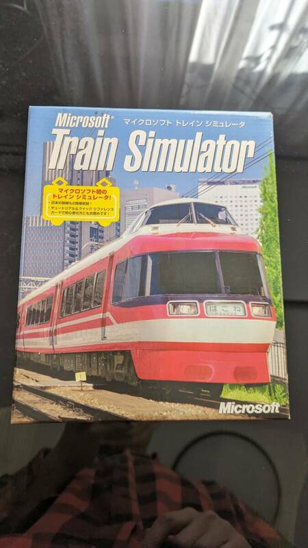 PCG035【サイズ60 現状品】Microsoft Train Simulator PC WINDOWS ゲーム 4955648112971 小田急 九州 マイクロソフト 鉄道運転