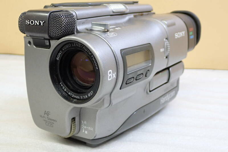 SONY Handycam Hi8/Video8 CCD-TR1 Hi8ビデオカメラ 8ミリビデオカメラ 動作未確認 #BB02209