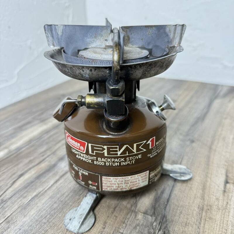 【N94？】★【現状出品】★コールマン Coleman PEAK１ MODEL400 STOVE ピーク1 ガソリン