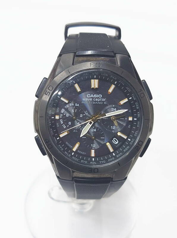 【CASIO】WAVE CEPTOR　腕時計　完動品　ガラスに小傷あり　TOUGH SOLAR　5174WVQ-M410