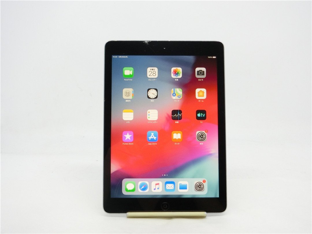 Apple iPad Air　A1474　32GB アクティベーションロック解除済み Wi-Fiモデル　　バッテリー19％　　ジャンク品　送料無料