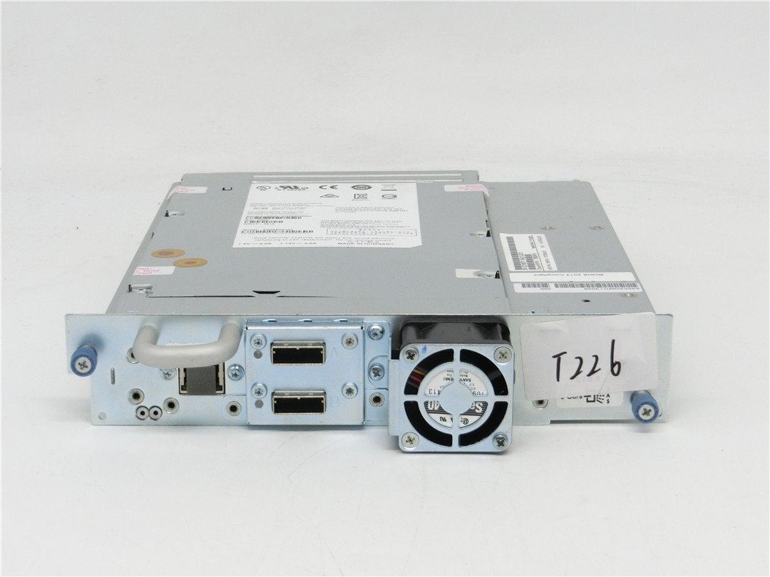 富士通　FUJITSU　LT S2 DRIVE LTO-6 テープライブ BRSLA-1204-DC AQ288D＃103　動作品　送料無料