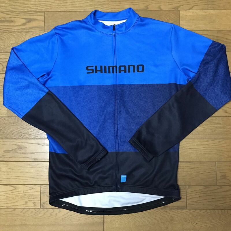 SHIMANO VERTEX PRINT JERSEY size-XL 中古(美品) 送料無料 NCNR