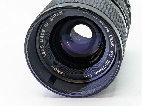 ★極上品★ Canon キヤノン ZOOM LENS FD 35-70mm 1:4 オールドレンズ 　#1491