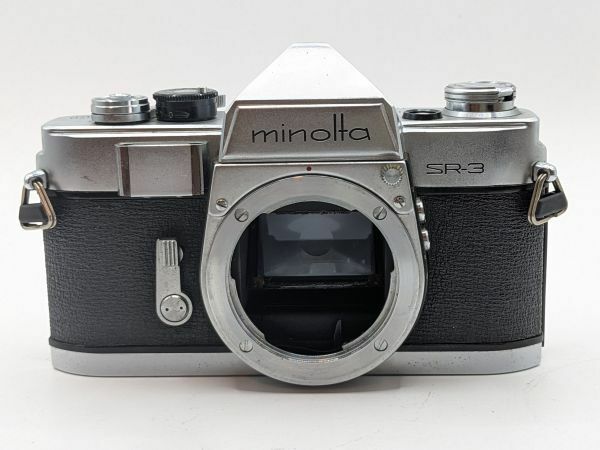 ★希少 / 美品★ Minolta ミノルタ SR-3 シルバー ボディ ★ ワケあり大特価 　#1502-15