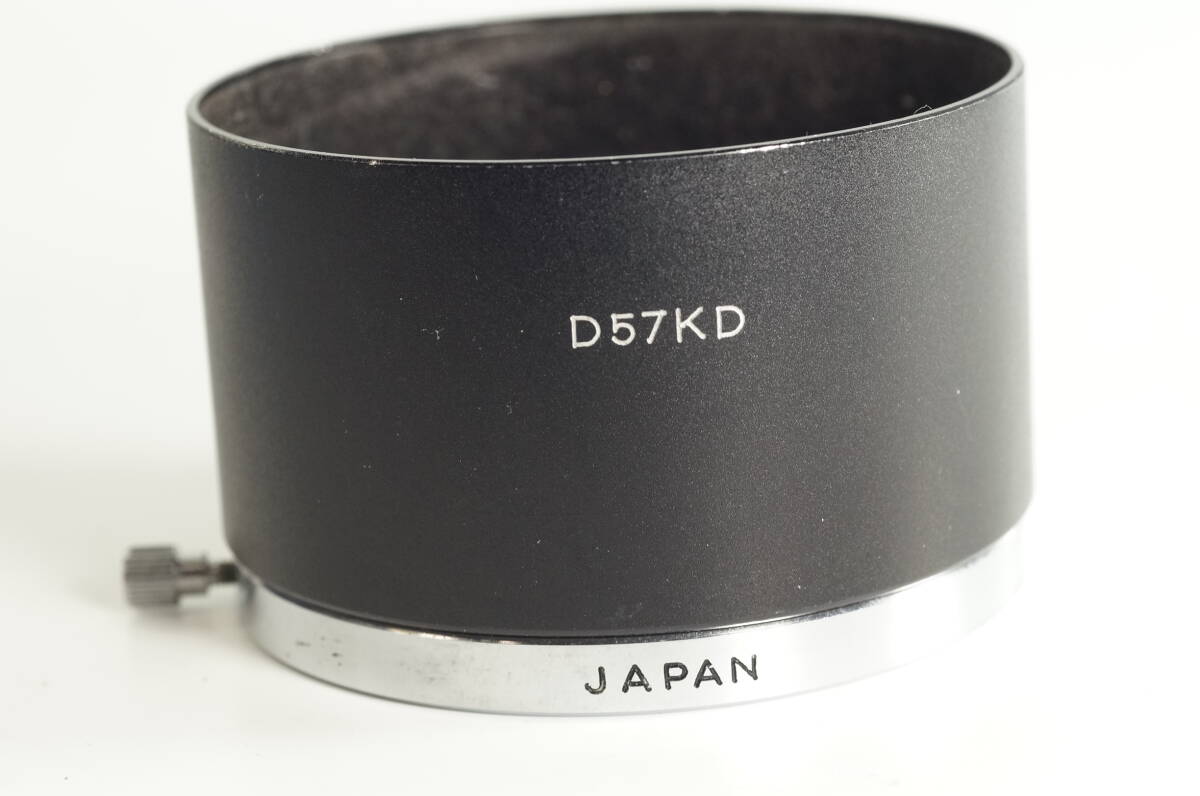 影RG【キレイ】MINOLTA D57KD AUTO-ROKKOR 100mm F3.5 135mm F2.8 用 ミノルタ オートロッコール メタルフード
