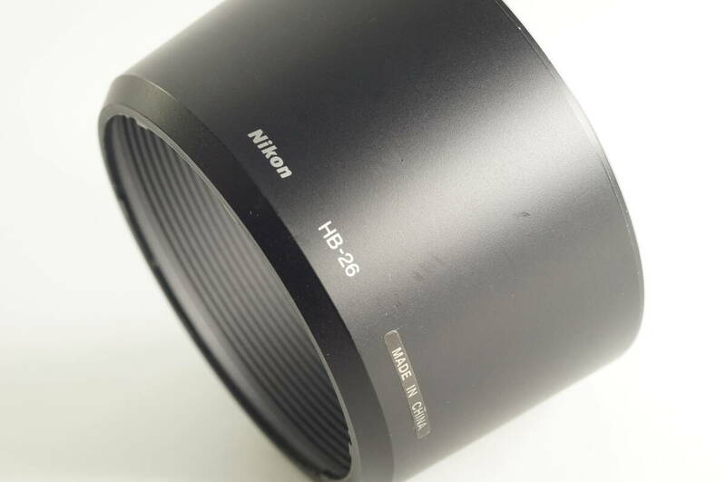 影CG【並品 】NIKON HB-26 AF NIKKOR 70-300mm F4-5.6 G ニコン レンズフード