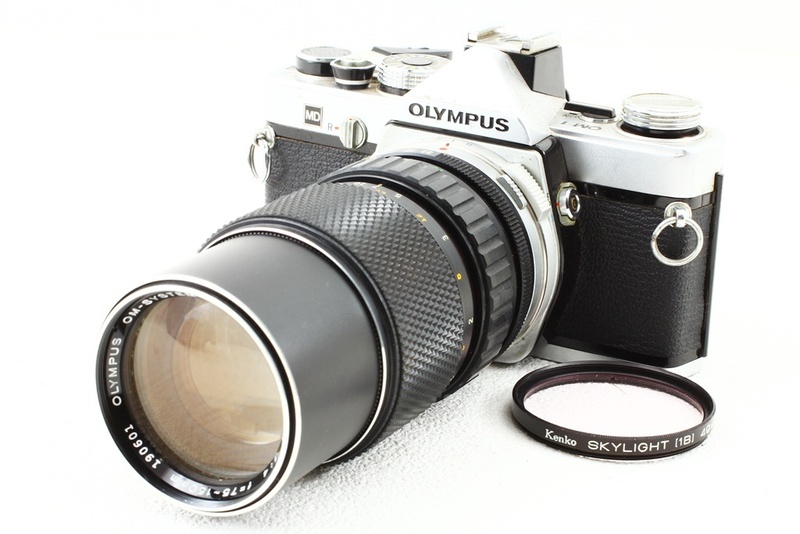 ジャンク品◆OLYMPUS オリンパス OM-1 OM ZUIKO 75-150mm F4◆一眼レフフィルムカメラ/A1457