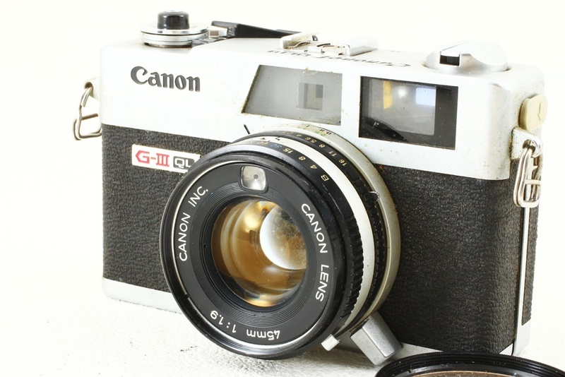 ジャンク品◆Canon キヤノン Canonet QL19 G-3 G-Ⅲ 45mm F1.9◆コンパクトカメラ/A1498