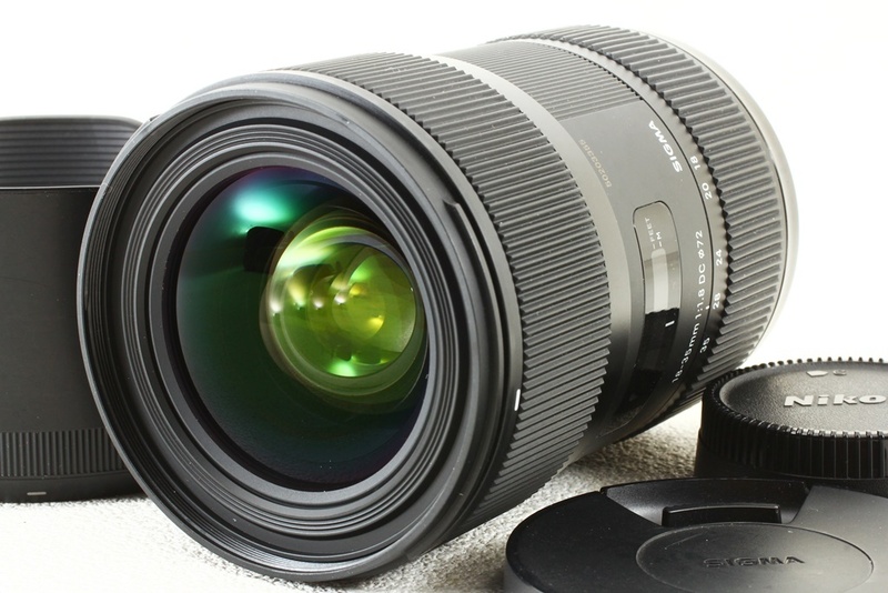 極上品◆SIGMA シグマ Art 18-35mm F1.8 DC HSM Nikonニコン◆APS-C用 大口径標準ズームレンズ/A3755