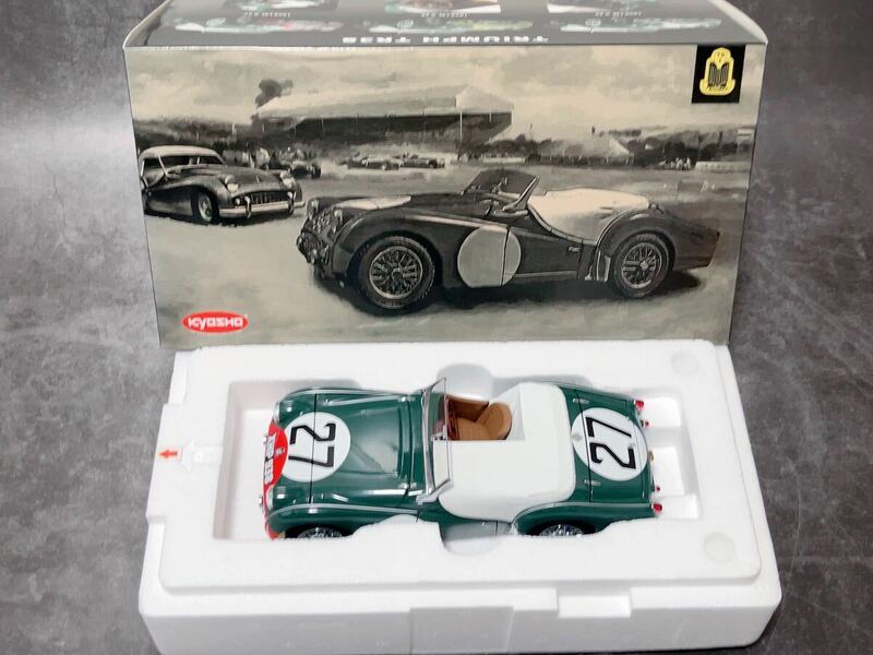 絶版レア★1/18 京商 トライアンフ TR3S Le Mans 1959 ルマン