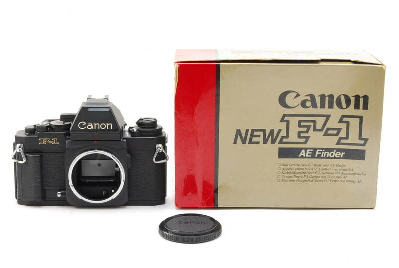 箱付き!! Canon キャノン New F-1 AE Finder 35mm SLR Film Camera フィルム カメラ #5145