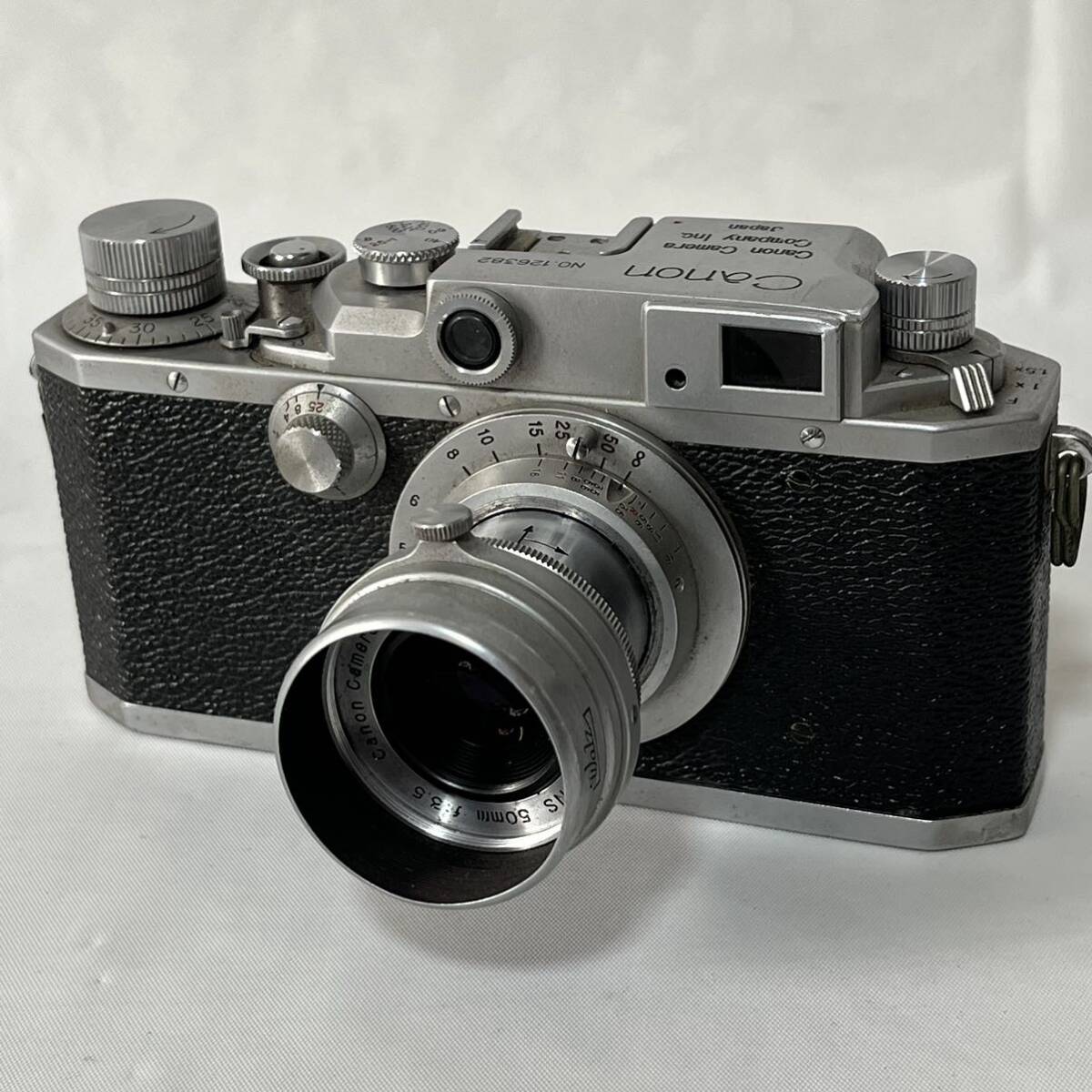 Canon + 50mm F:3.5 キャノン　フィルムカメラ　バルナックカメラ　アンティークカメラ