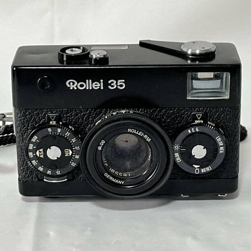 Rollei 35 ローライ35 高級コンパクトフィルムカメラ ブラック シンガポール製 