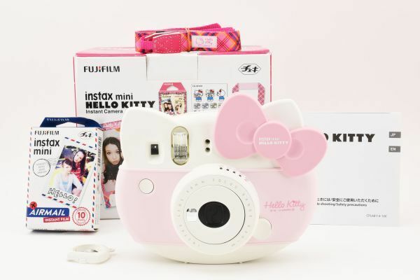 【美品 動作確認済】 Fujifilm フジフィルム instax mini Hello Kitty ハローキティー Instant Camera 2100006