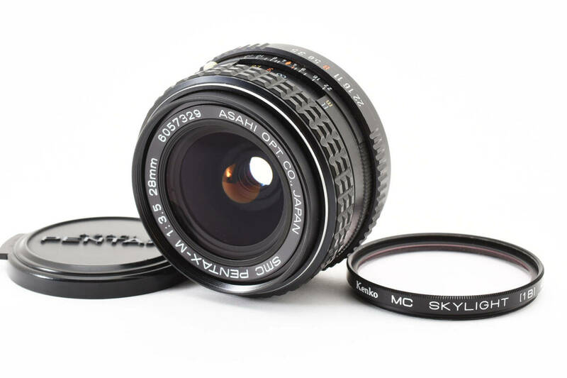 ペンタックス PENTAX SMC PENTAX-M 28mm F3.5 広角単焦点レンズ
