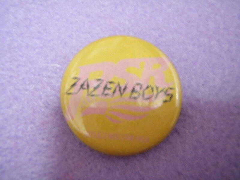 RSRライジングサンロックフェスティバル2023 グッズ 缶バッジ ZAZEN BOYS