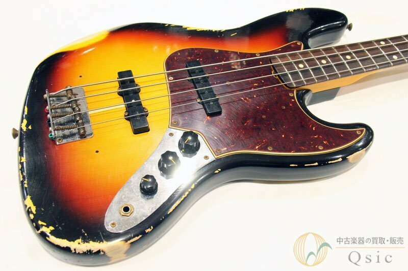 [極美品] Fender Custom Shop Custom Built 1962 Jazz Bass Heavy Relic Faded Wide Black 3CS ヘヴィーレリック/62年仕様JazzBass [PK131]