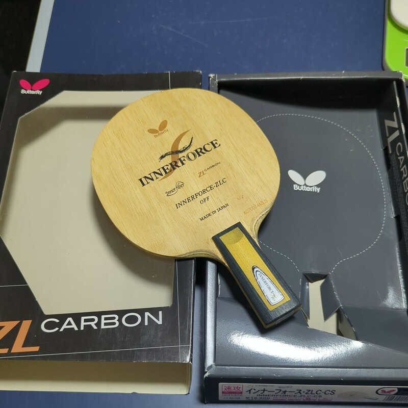 卓球ラケット インナーフォースZLC CS 廃盤 バタフライ 旧モデル 美品 butterfly