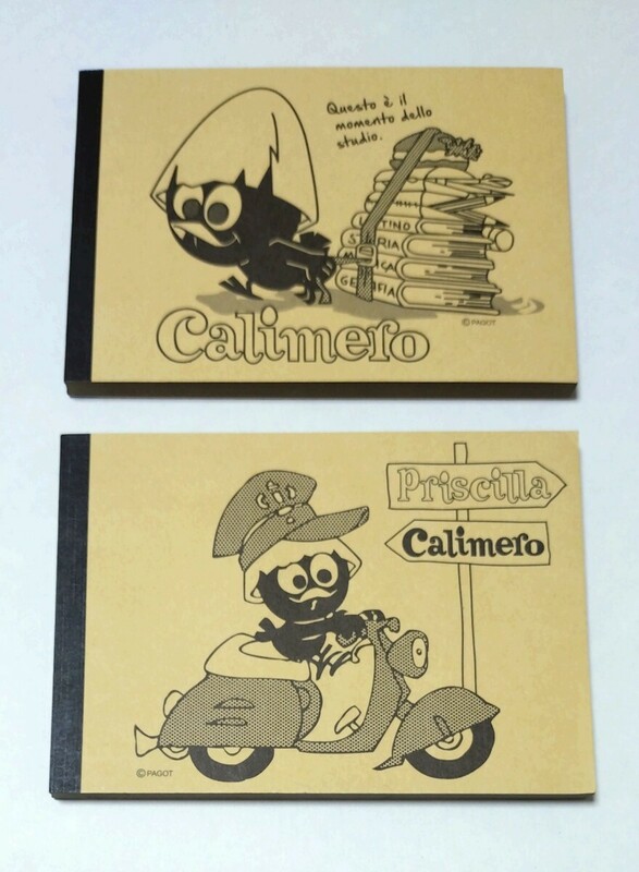 カリメロ　B7メモ帳　2種セット