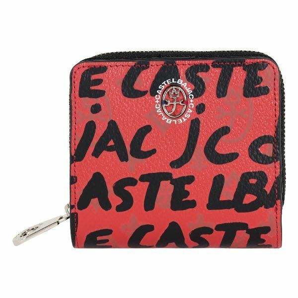 CASTELBAJAC カステルバジャック 牛革 財布 コンパクトデザイン レッド その他にも出品中です♪ ca18549