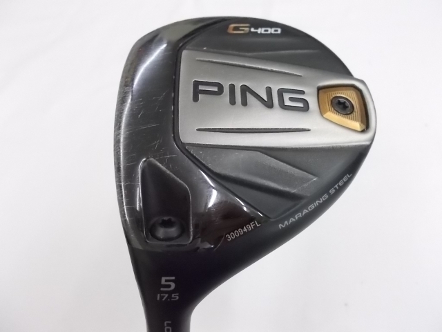 G400 フェアウェイ　5W　レフティ　ピンツアー65(R)　中古品