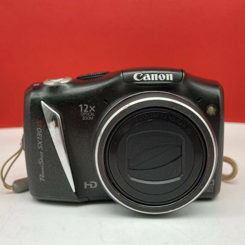 □ Canon PowerShot SX130 IS PC1562 コンパクトデジタルカメラ 動作確認済 シャッター、フラッシュOK キャノン