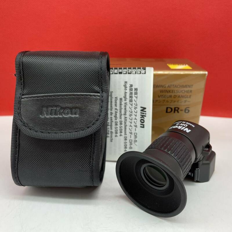 □ Nikon DR-6 角窓用変倍アングルファインダー カメラ アクセサリー ニコン