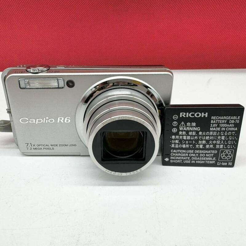 ▲ RICOH Caplio R6 コンパクトデジタルカメラ 動作未確認 ジャンク 現状品 リコー