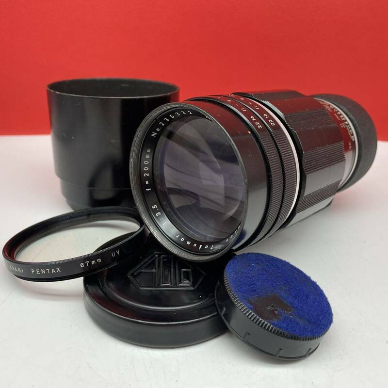 □ PENTAX Takumar 200mm F3.5 カメラレンズ 単焦点 ペンタックス