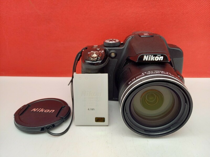 ■ Nikon COOLPIX P520 NIKKOR 42X 4.3-180mm 1:3-5.9 コンパクトデジタルカメラ 動作確認済 シャッター、フラッシュOK 現状品 ニコン