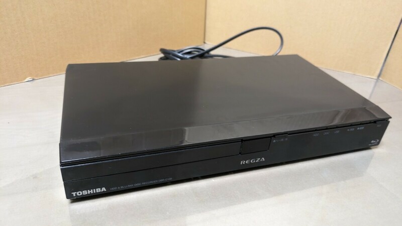 美品 DBR-C100 TOSHIBA東芝 REGZA 2011年製 USB-HDD対応 BD/DVD＆HDDレコーダー 308