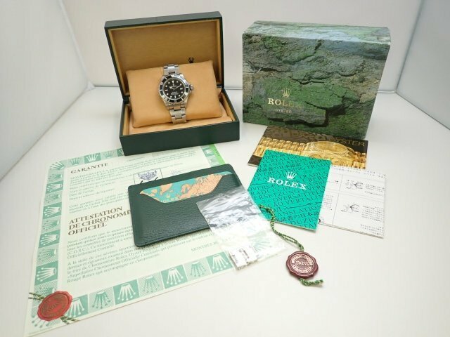 ROLEX ロレックス SEA-DWELLER Ref.16600 シードゥエラー 腕時計 W番 自動巻き 元箱/説明書/ギャランティ―付き ☆ 6AD5D-1