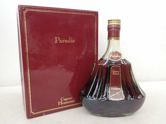 【未開栓・古酒】Hennessy PARADIS 700ml 40% 元箱付き ヘネシー パラディ ブランデー コニャック ▽ 6D99C-3