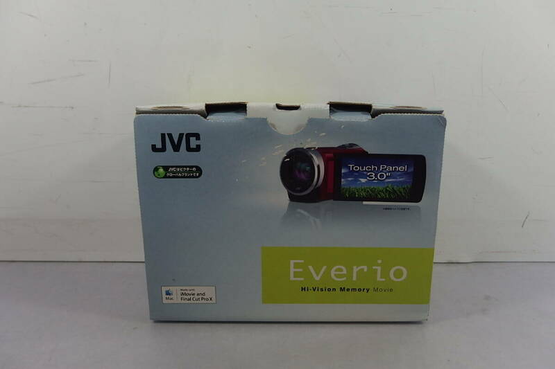 ◆未使用 JVC(ビクター) 大容量128GB(SD付)/内蔵32GB/光学40倍 フルHD デジタルビデオカメラ GZ-E600 ゴールド ムービー 予備バッテリー付