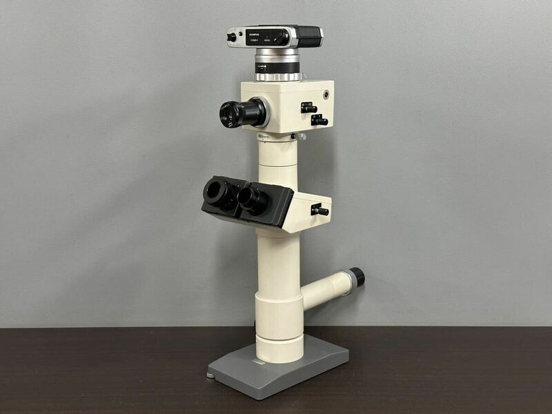 OLYMPUS オリンパス 双眼実体顕微鏡 動作未確認 現状品 PM-10ADS C-35AD-4