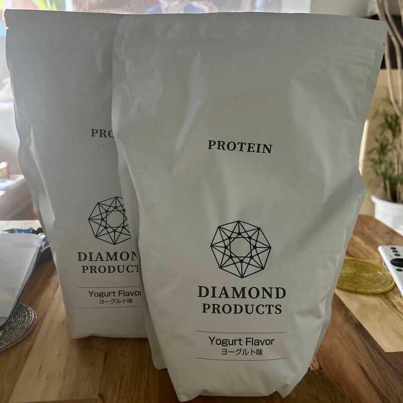 プロテイン DIAMOND PRODUCTS PROTEINヨーグルト味 2袋