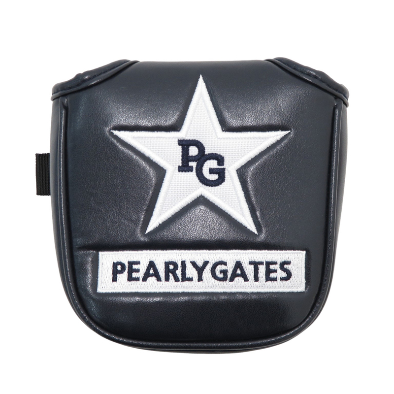 PEARLY GATES パーリーゲイツ パターカバー マレット型 ネイビー系 PT [240101157593] ゴルフウェア