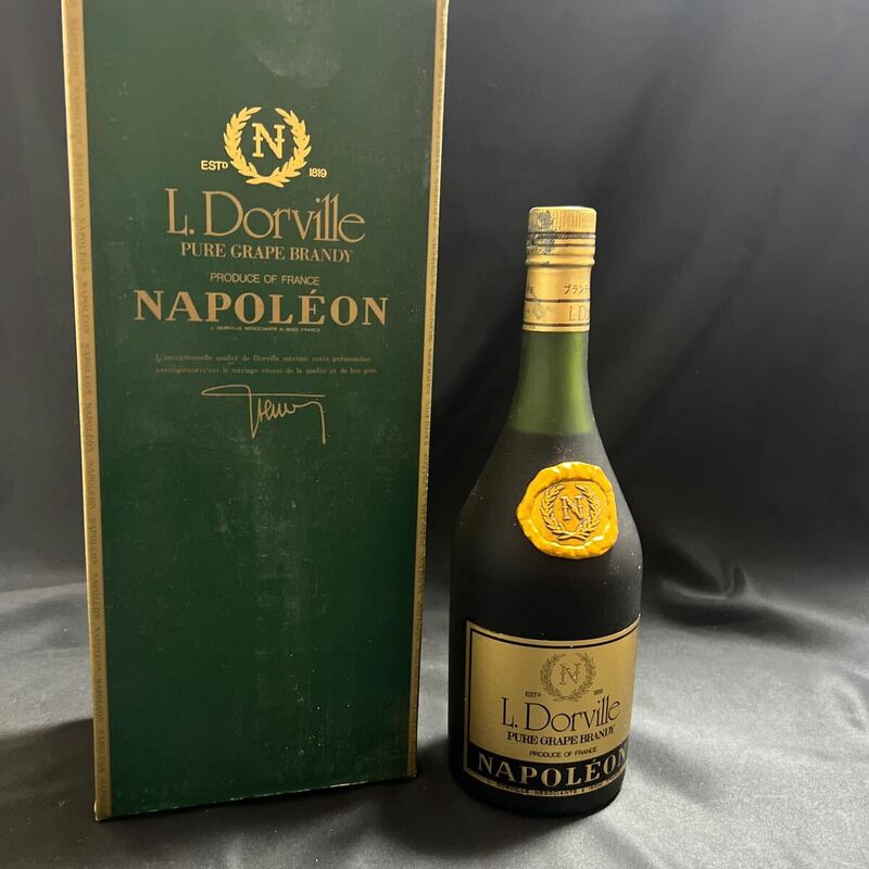 L.Dorville ナポレオン NAPOLEON ブランデー 古酒 箱付 ドービル 2