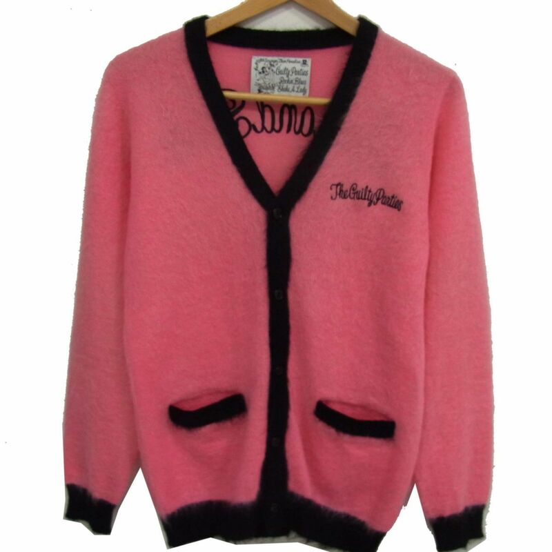 美品 希少 完売☆WACKO MARIA ワコマリア モヘアニット カーディガン 10AW 2TONE KNIT MOHAIR CARDIGAN