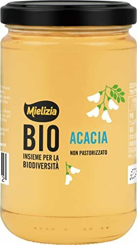 Mielizia(ミエリツィア) アカシア の 有機 ハチミツ (純粋) 400g はちみつ (100% オーガニック ・・・