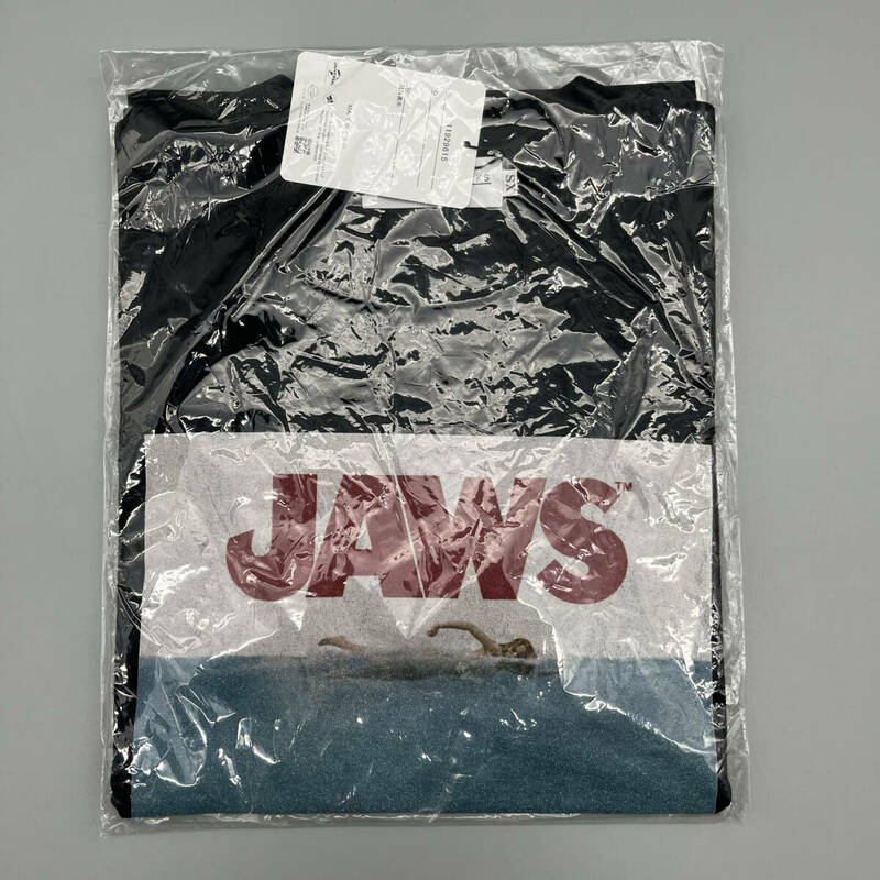 映画 JAWS ジョーズ プリント Tシャツ サイズ XS スティーヴン・スピルバーグ 管:Y-24042311