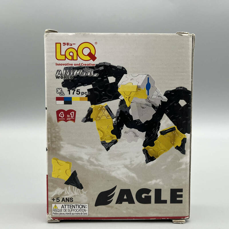 LaQ ラキュー EAGLE イーグル アニマルワールド 175ピース AGE5+ 管:Y-24042403