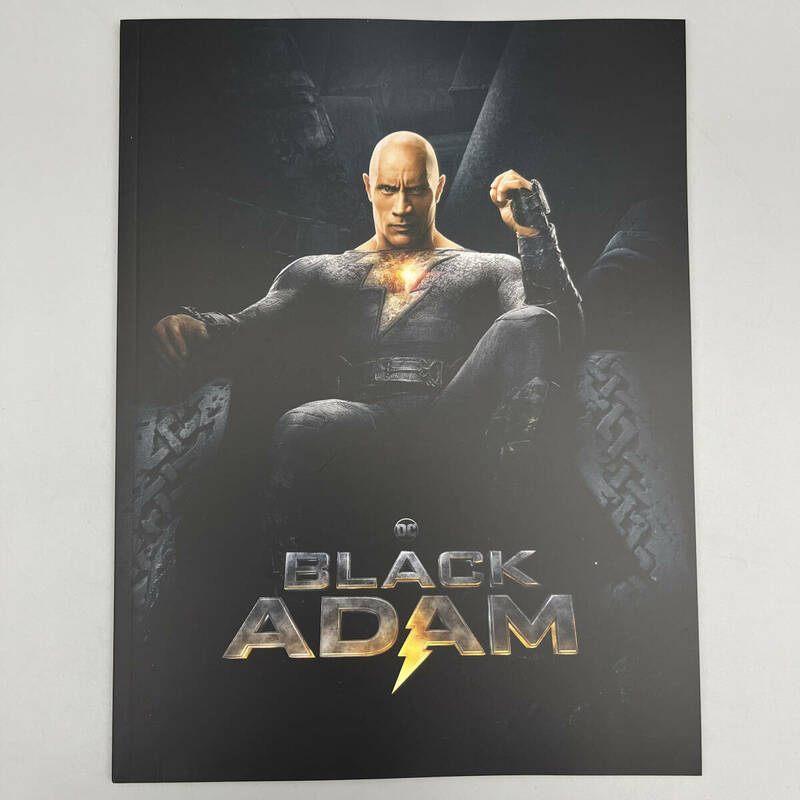 映画パンフレット ブラックアダム BLACK ADAM ドウェイン・ジョンソン 管:Y-24042520