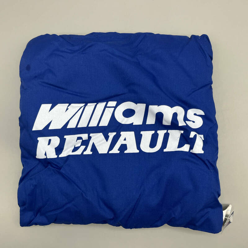 ウィリアムズグランプリセット グッズ ウィリアムズ・ルノー F1 クッション ミニ座布団 管:Y-24042712