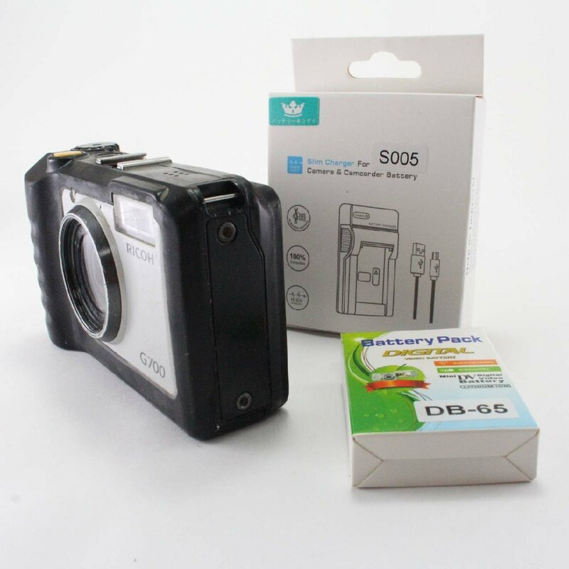 RICOH デジタルカメラ G700 広角28mm 防水5m 耐衝撃2.0m 防塵 耐薬品性 174380