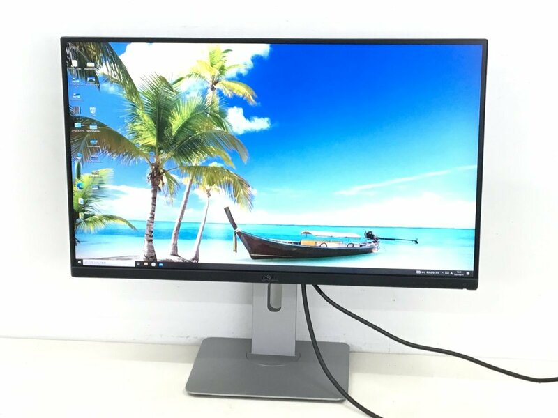 DELL27型 液晶モニター U2715H U2715Hｃ WQHD（2560x1440） 昇降・回転可能 　訳あり　中古品 (管：2B-M）